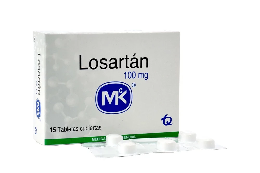 LOSARAC 100MG X 15 TABLETAS