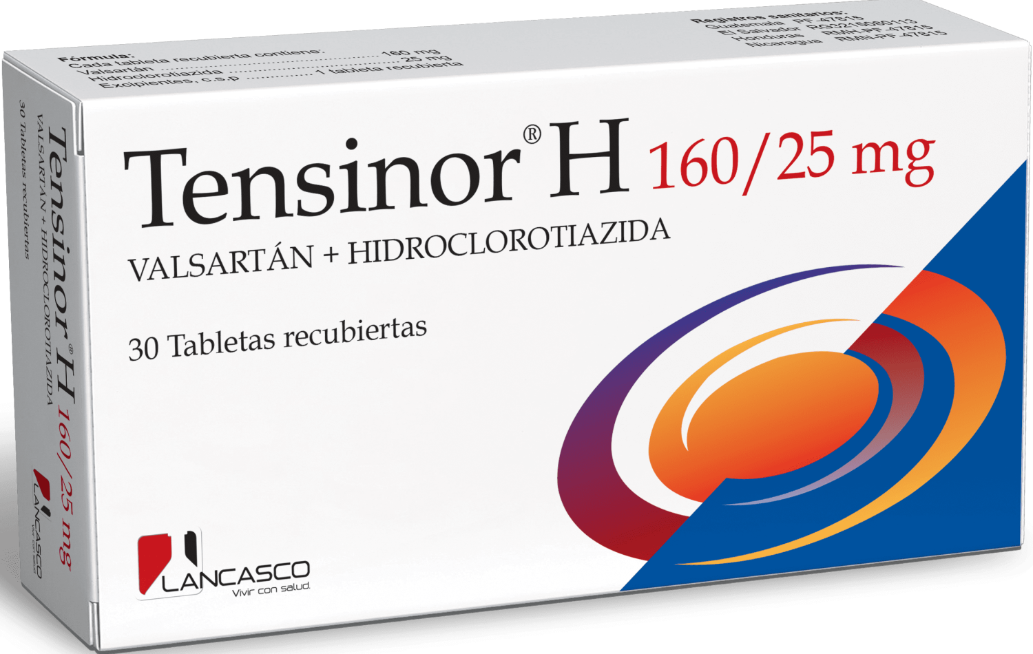 TENSINOR H TABLETAS 160/25MG X 30 (NP)