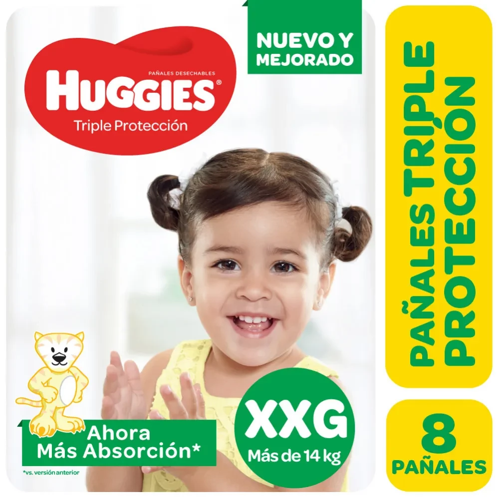 HUGGIES CLASSIC MANZ XXG X 8