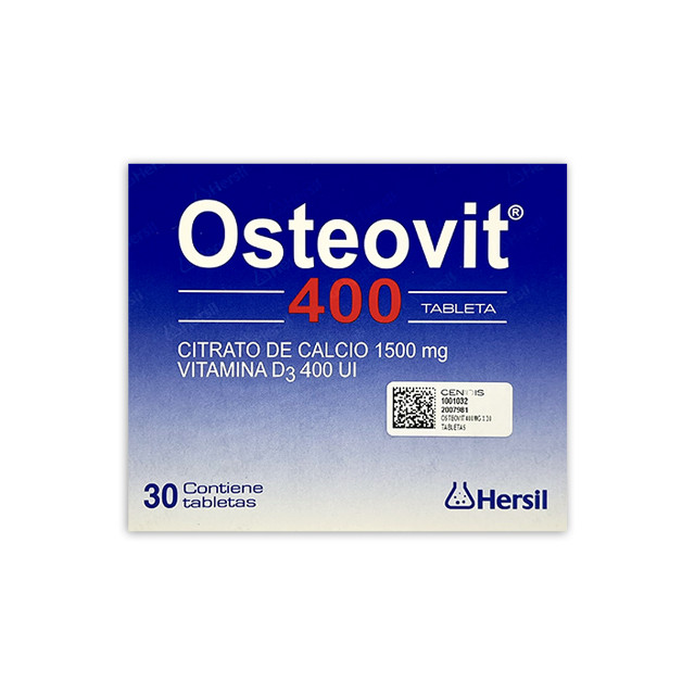 OSTEOVIT 400 X 30 TABLETAS