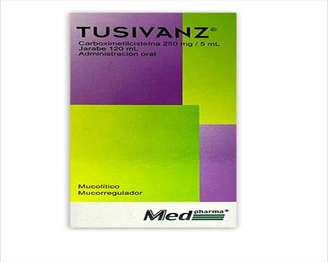 TUSIVANZ JARABE 250MG/5ML X 120ML