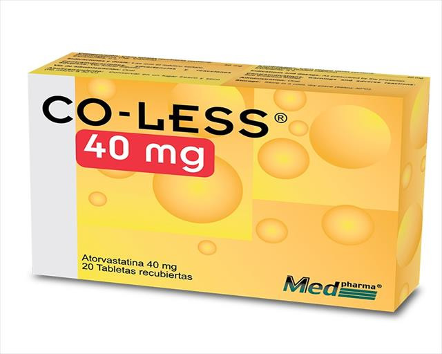 CO-LESS TABLETAS 40MG X 20 + 20 Promo