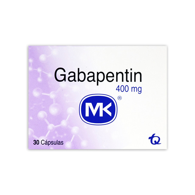 GABAPENTIN MK 400MG X 30 CAPSULAS