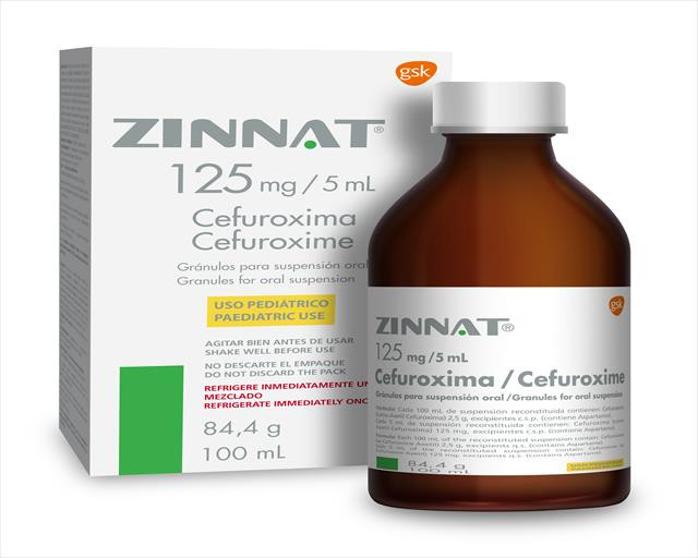 ZINNAT SUSPENSION 125MG X 100ML