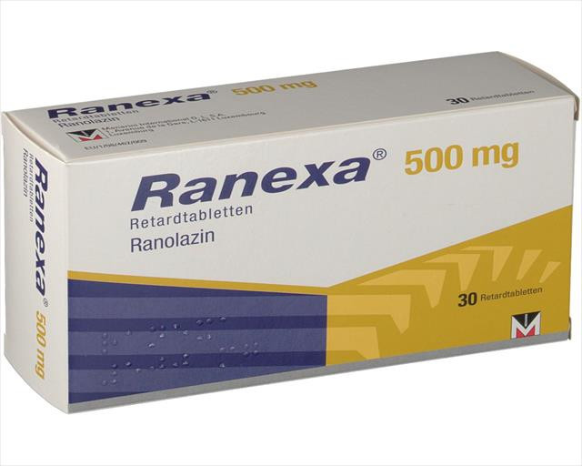 RANEXA COMPRIMIDOS LP 500MG x 30