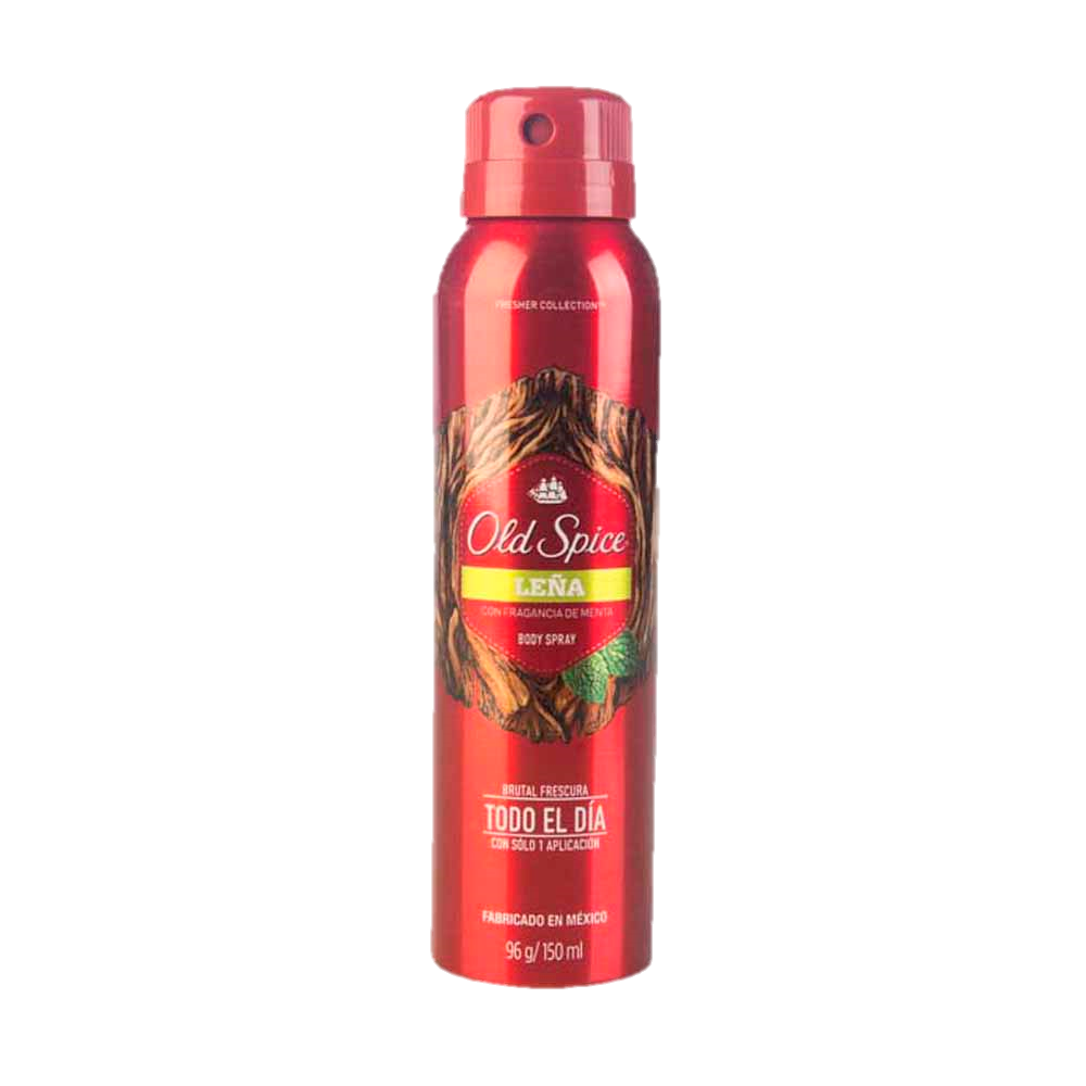 OLD SPICE SPRAY AP LEÑA 150ML