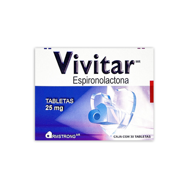 VIVITAR 25 MG X 30 TABLETAS