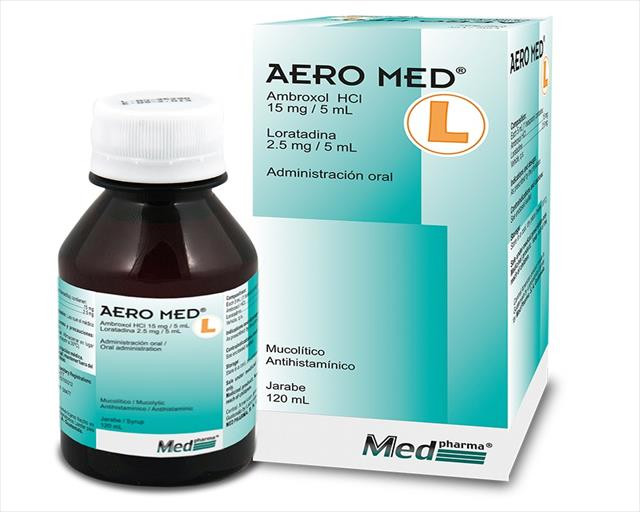 AERO MED L JARABE 15/2.5 MG X 120 ML