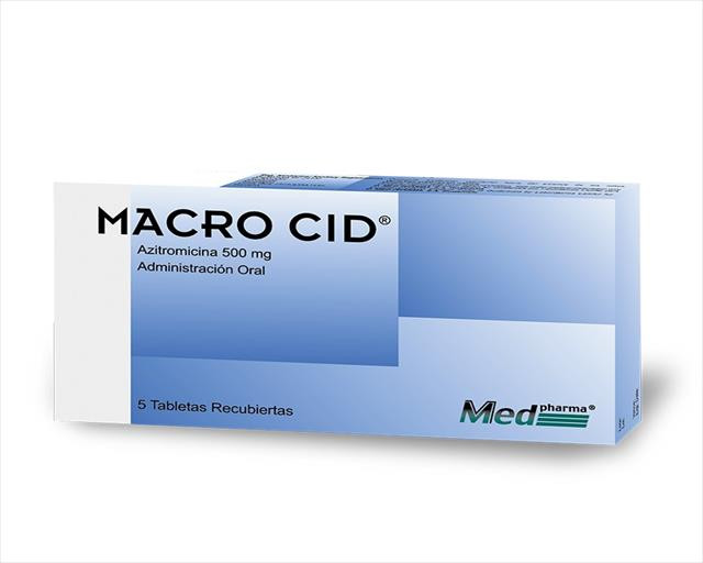 MACROCID CAPLETS 500MG X 5