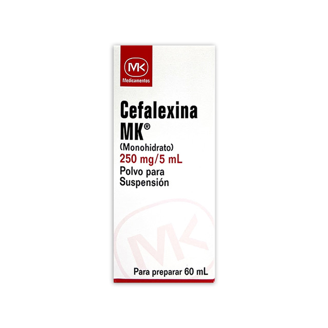 CEFALEXINA MK SUSPENSION 250MG X 60ML