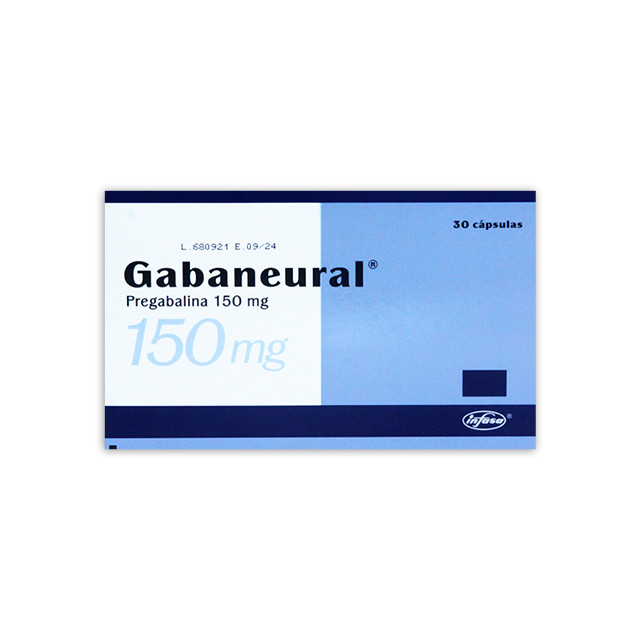 GABANEURAL 150 MG X 30 CAPSULAS