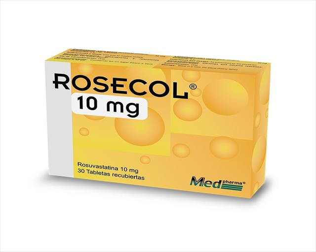 ROSECOL TABLETAS 10MG X 30