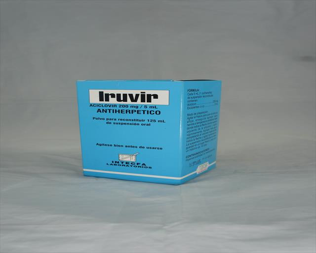 IRUVIR 200/5 ML. X 125 ML. SUSPENSION