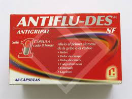 ANTIFLU-DES MAS TABLETAS 500/25/5/3MG X 48 (12 Sobres x4)