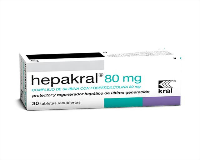 HEPAKRAL X 30 TABLETAS