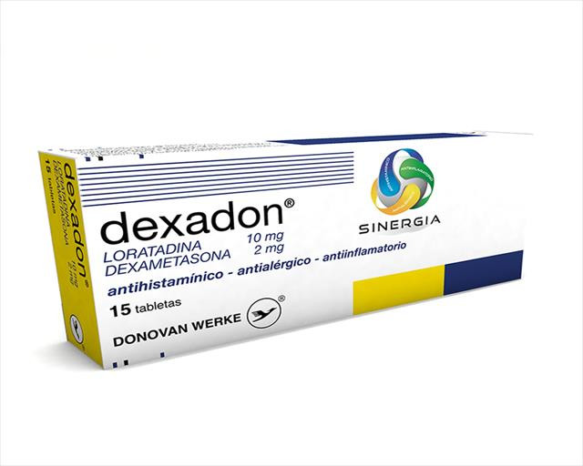 DEXADON 10MG/2MG X 15 TABLETAS