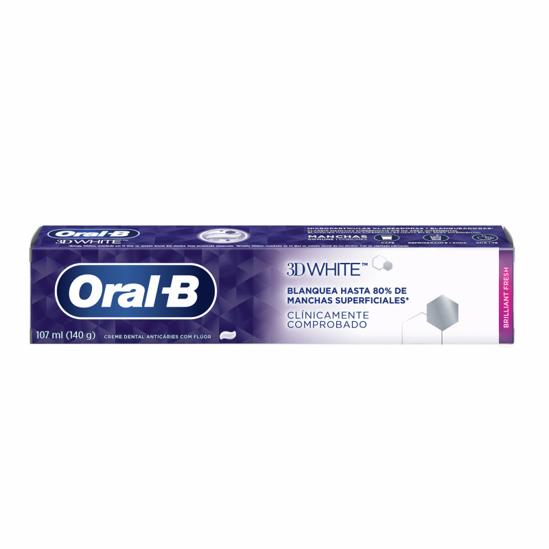 ORAL B 3D WHITE BrillFrsh x 107ML