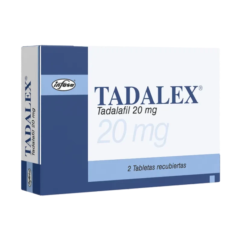 TADALEX 20MG TABLETAS X 2