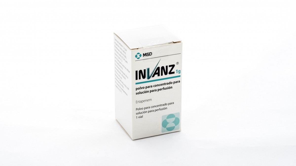 INVANZ 1G IV/IM POLVO LIOF VIAL