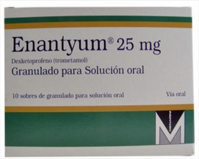 ENANTYUM SOBRE 25MG X 10