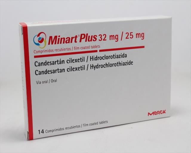 MINART PLUS COMPRIMIDOS 32/25MG x 14