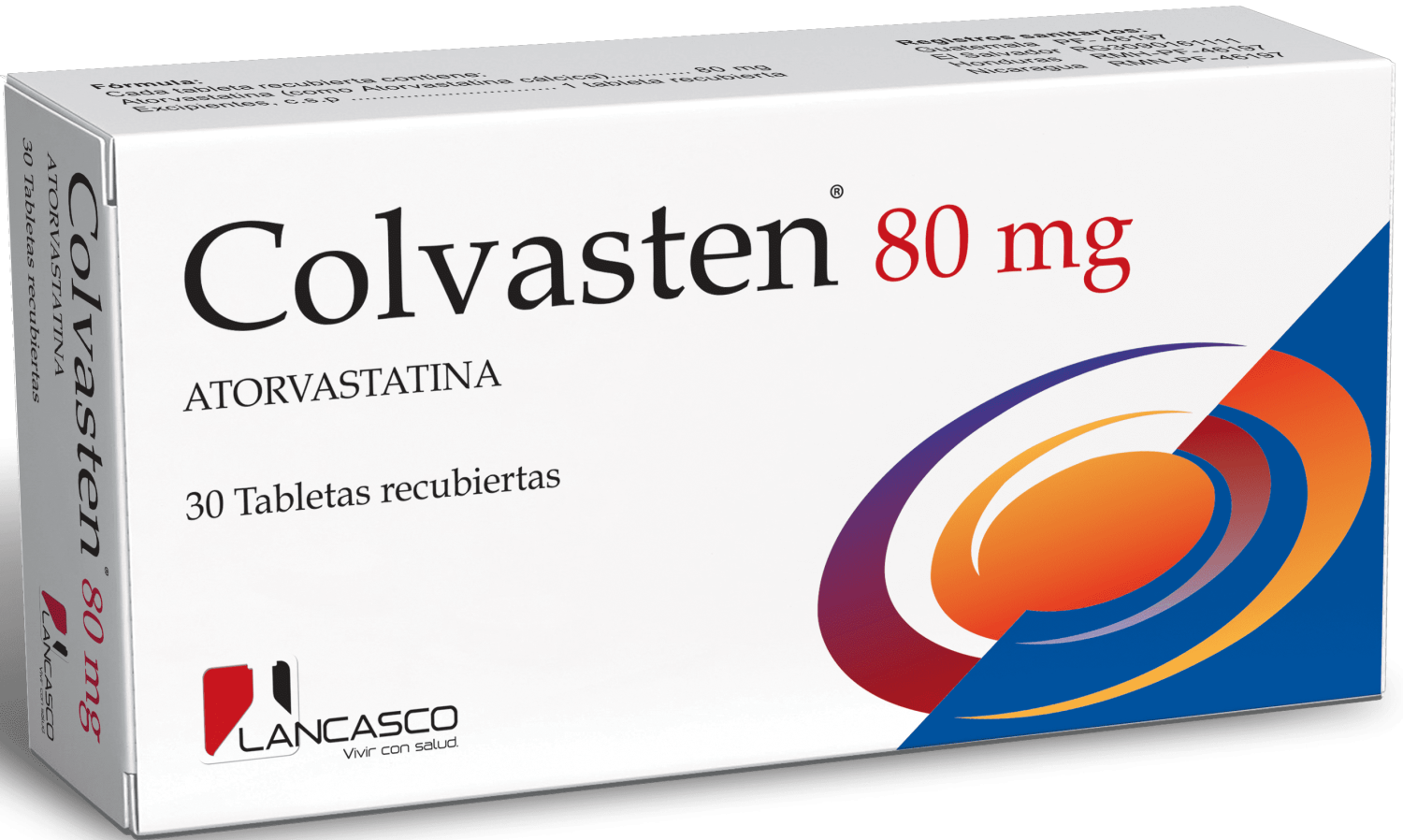 COLVASTEN TABLETAS 80MG X 30 (NP)