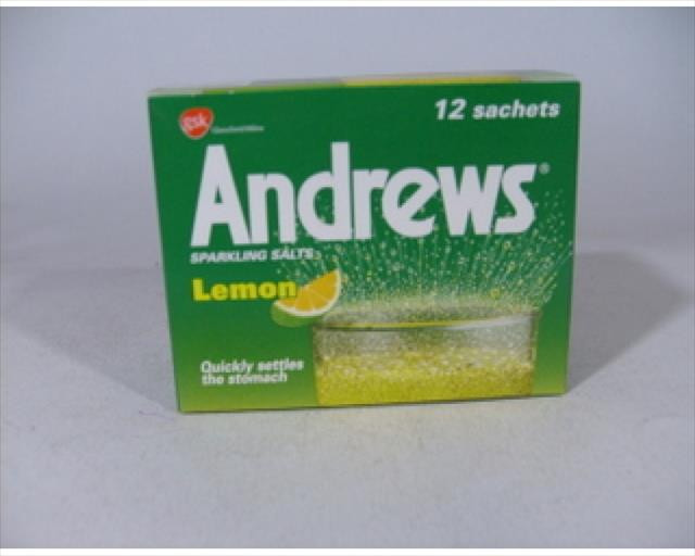 SAL ANDREWS LIMON X 12 SOBRES