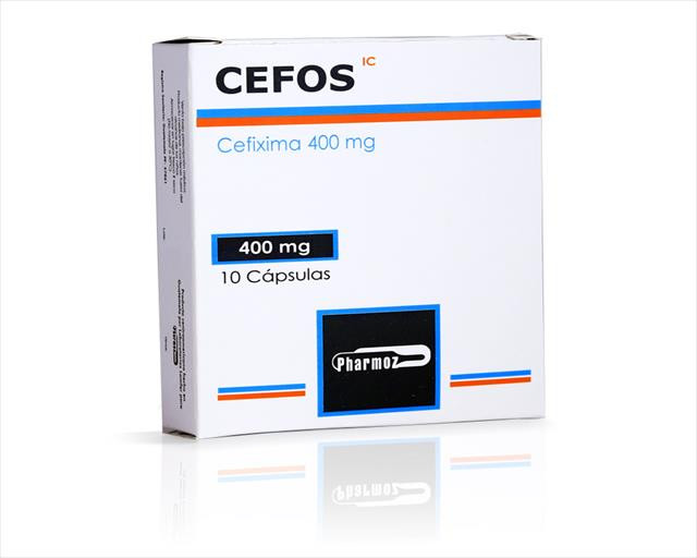 CEFOS IC CAPSULAS 400MG X 10