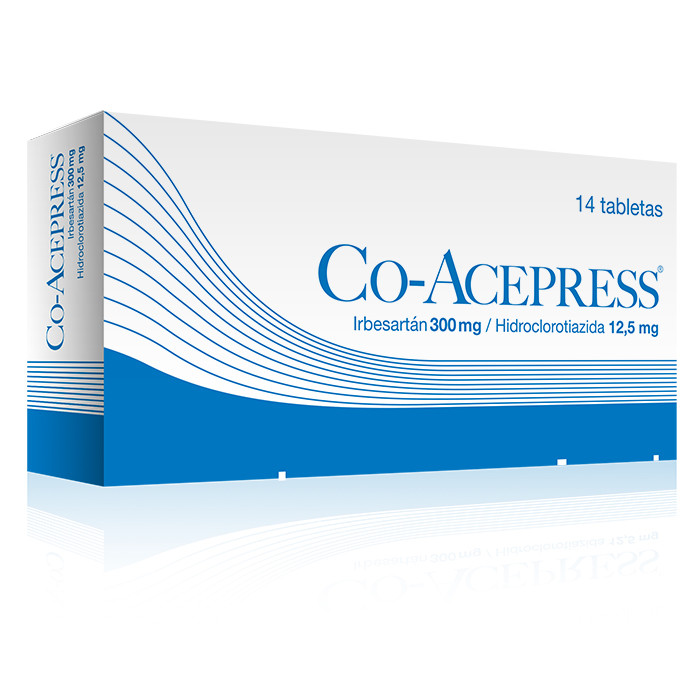 CO-ACEPRESS TABLETAS 300MG/12.5MG X 14