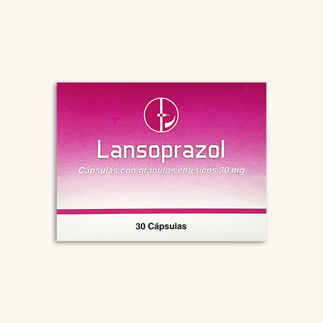 LANSOPRAZOL 30 MG CAJA X 100 TABS CAPLIN