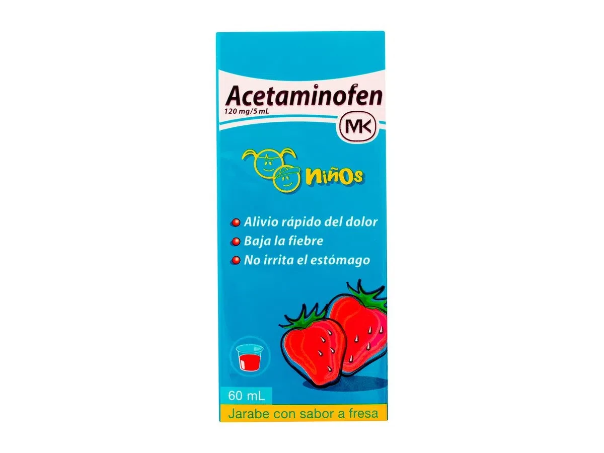 ACETAMINOFEN MK JARABE NI�OS 120MG X 60ML