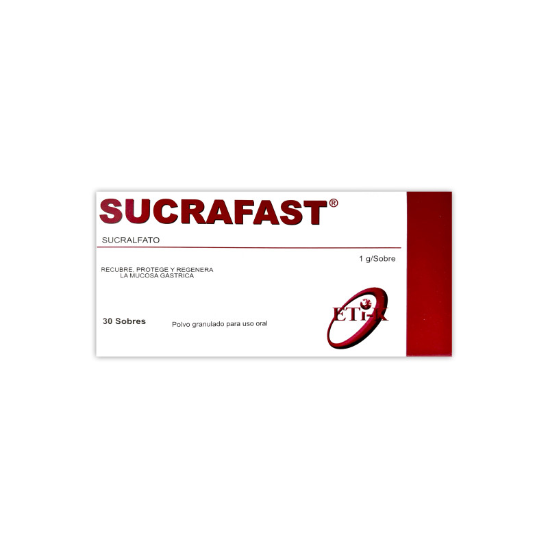 SUCRAFAST POLVO SOBRES 1G X 30