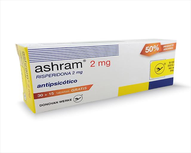 ASHRAM 2MG TABLETAS X 30+15