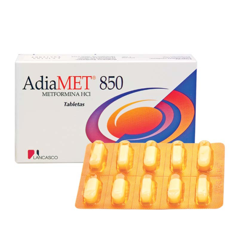 ADIAMET TABLETAS 850MG X 30