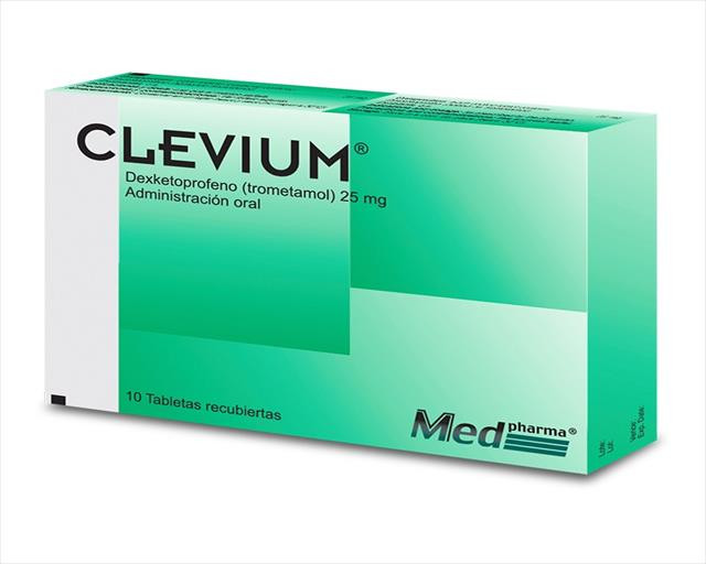 CLEVIUM TABLETAS 25MG x 10