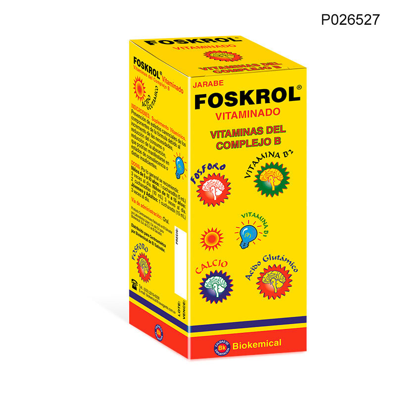 FOSKROL JARABE VITAMINADO X 220ML