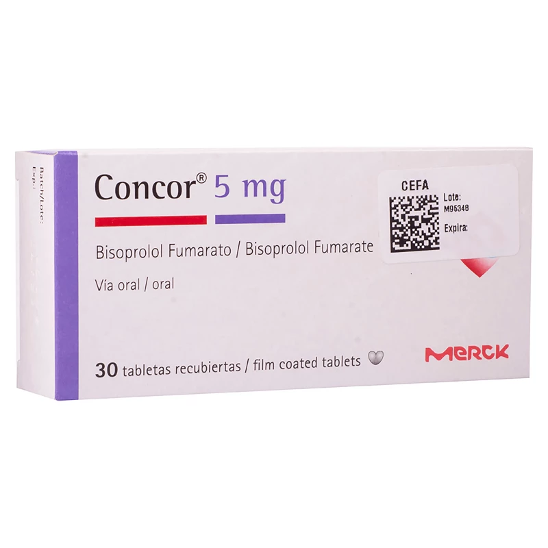 CONCOR PLUS COMPRIMIDOS 5MG/12.5MG X 30