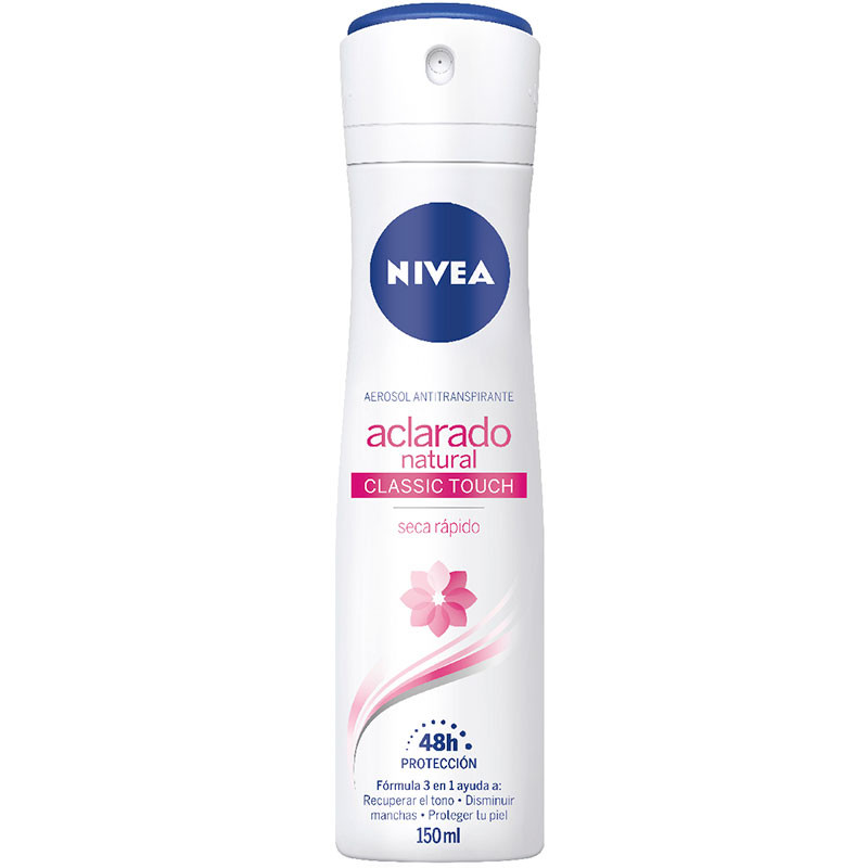 NIVEA DEO SPRAY ACLARADO NATURAL X 150ML