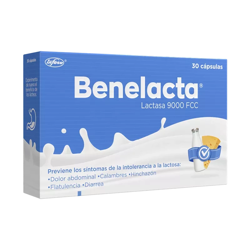 BENELACTA CAPSULAS 9000FCC X 10 (1 Blister)