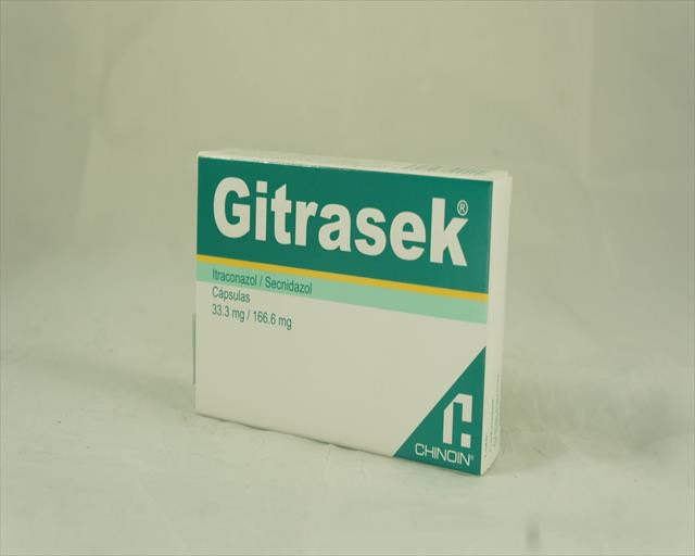 GITRASEK 166.66/33.33 MG X 12 CAPSULAS