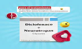 DICLOFENACO+NEURO CAPLIN X 100 CAPSULAS