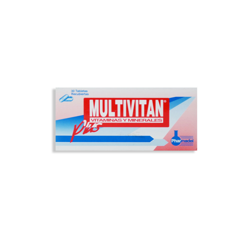 MULTIVITAN PLUS TABLETAS X 30