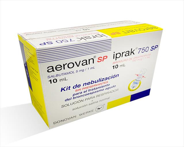 AEROVAN SP IPRAK 750 SP KIT DE NEBULIZAR X 20ML