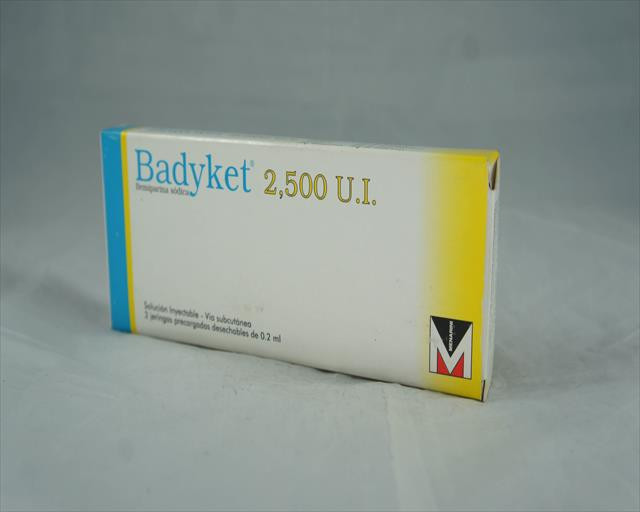 BADYKET INYECTABLE 2500UI X 2