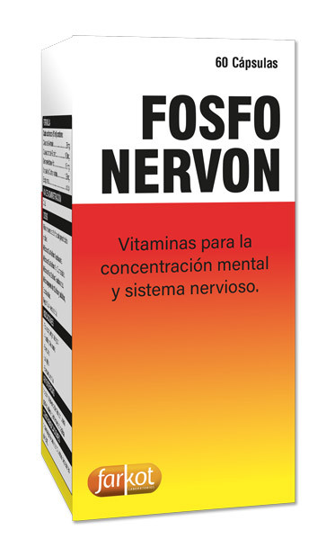 FOSFO NERVON X 20 CAPSULAS