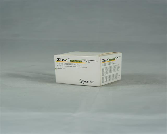 ZIAC TABLETAS 5/6.25MG X 30