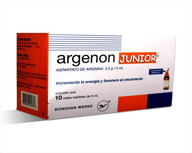 ARGENON JUNIOR X 10 VIALES BEBIBLES