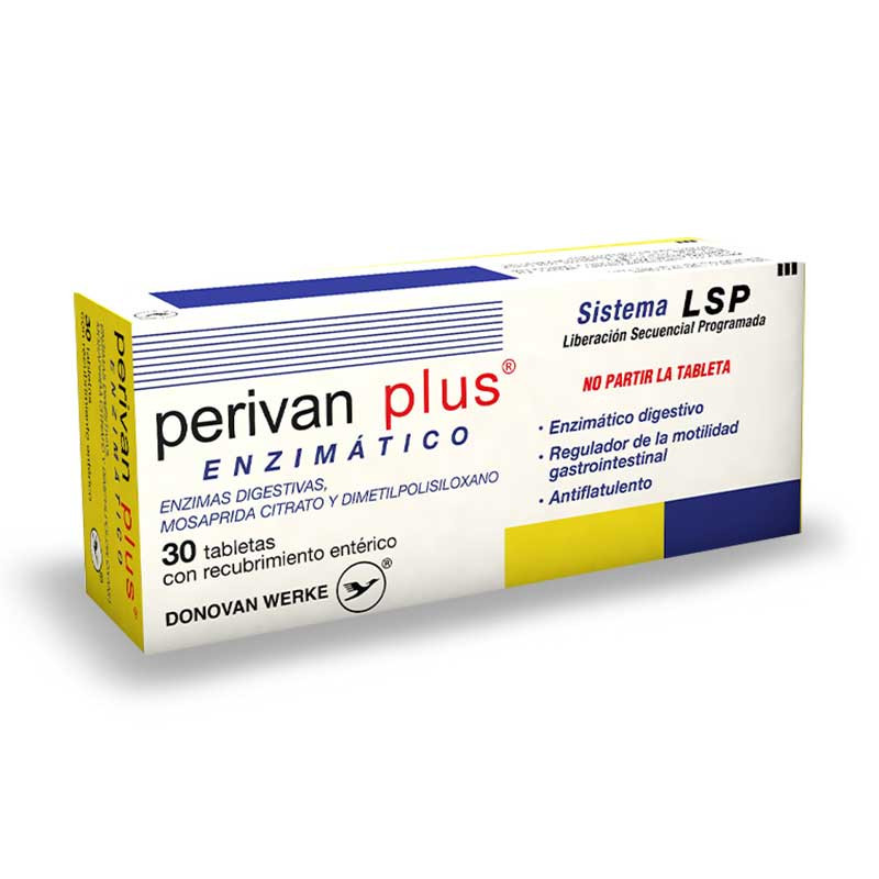 PERIVAN PLUS ENZIMATICO X 30 TABLETAS