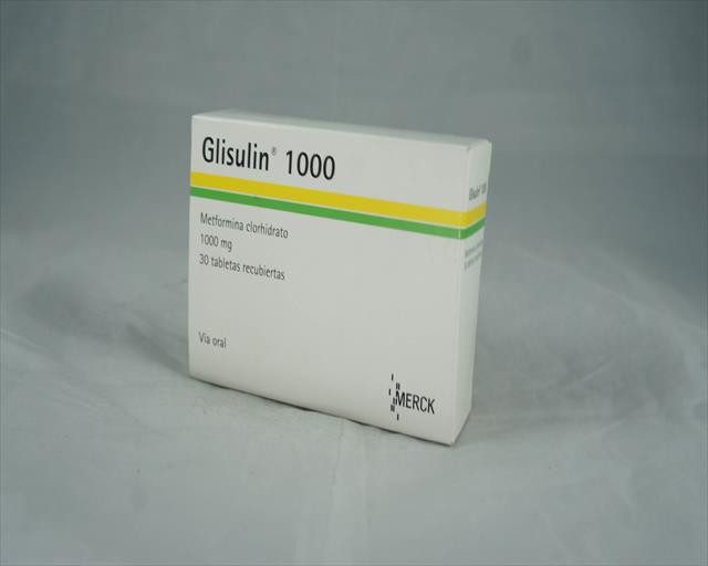 GLISULIN 1000MG TABLETAS X 30