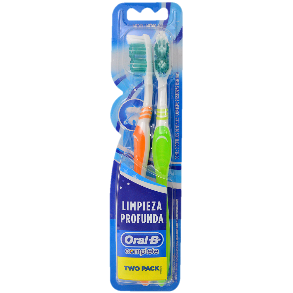 CEPILLO ORAL-B COMPLETE 2x1